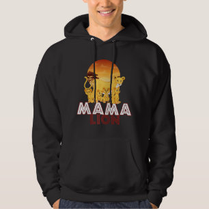 Sudadera Mama Lion Big Cat Familia Madre Hijos
