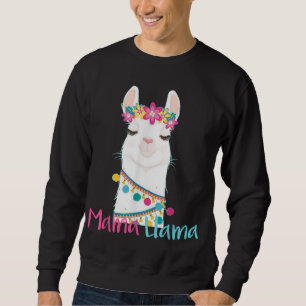 Sudadera Mama Llama Dia divertida Madre de la Madre