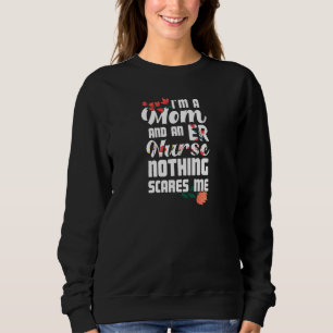 Sudadera Mamá Madre Enfermería De Enfermería De Emergencia 