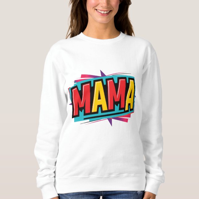 Sudadera mamá madre madre madre (Anverso)