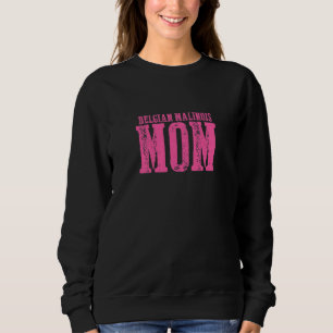 Sudadera Mamá Malinois Belga de Mujeres  1