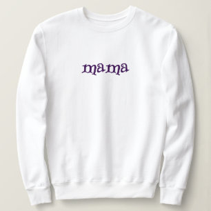 Sudadera Mama Mamá Cute Simple camiseta de mamá regalo