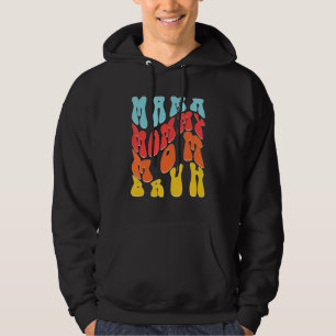 Sudadera Mamá Mamá mamá Bruh Groovy Retro los años 60 coinc