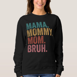 Sudadera Mamá Mamá mamá Bruh Luz Autismo Concienciación Mad