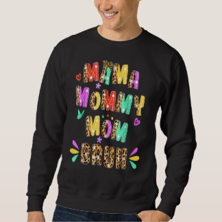 Sudadera Mamá Mamá Mamá Mamá Bruh Mamá Y Mi Chico Mamá Vida