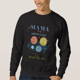 Sudadera Mamá Mamá Tercer Viaje De Cumpleaños Por El Sol Sp