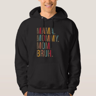 Sudadera Mama Mami Mamá Bruh Mami Y Yo Leopardo Día De Las
