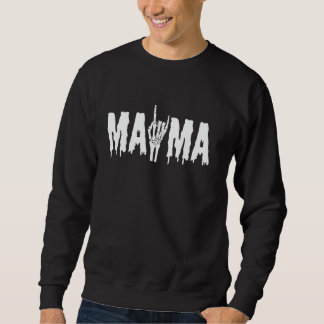 Sudadera Mama Mano de Esqueleto Gótico Cumpleaños Halloween