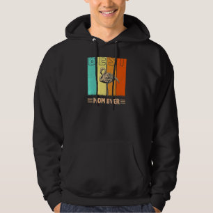 Sudadera Mamá mejor flamenca de todos los tiempos retro de 