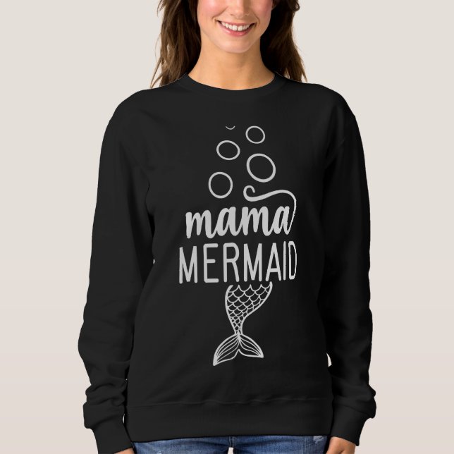 Sudadera Mama Mermaid (Anverso)
