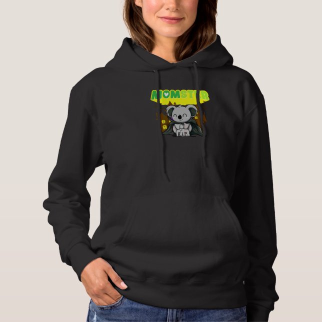 Sudadera Mamá monstruo Monstruosa Mamá Espeluznante Hallowe (Anverso)