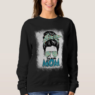 Sudadera Mamá nadar Mamá Messy Bun Natación Madre