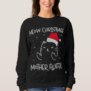 Sudadera MAMÁ NAVIDADES FLUFFER MADRE Pajama Shirt Xmas Fu