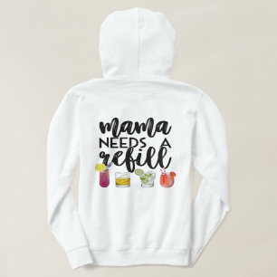 Sudadera Mamá necesita una recarga