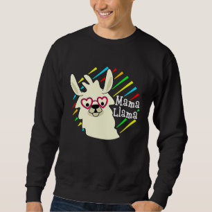 Sudadera Mamá nueva mamá de la familia Mama Llama