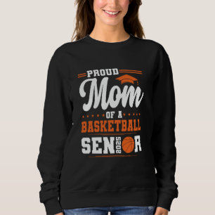 Sudadera Mamá Orgullosa De Un Estudiante De Baloncesto De Ú