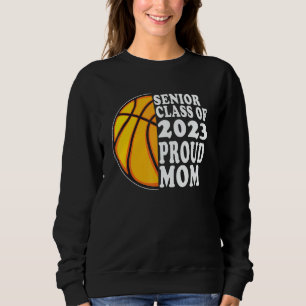Sudadera Mamá Orgullosa De Un Estudiante De Baloncesto De Ú