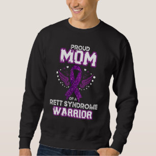 Sudadera Mamá Orgullosa Mamá De Un Guerrero Con Síndrome De