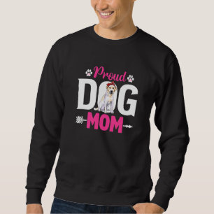 Sudadera Mamá orgullosa perra labrador linda Día de la Madr