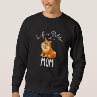 Sudadera Mamá panomermana dice que la vida es oro Guay Gold