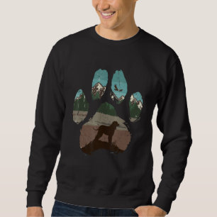 Sudadera Mamá Papá Perro Hembra Raza Irish Water Spaniel Pa