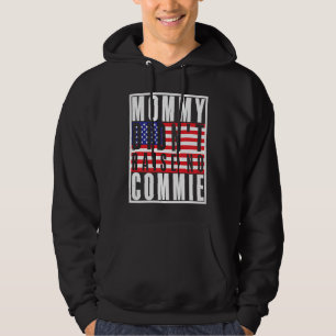 Sudadera Mamá patriota no crió ningún comunista