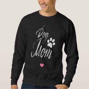 Sudadera Mamá Perro Cute Para Mujeres Corazón Paw