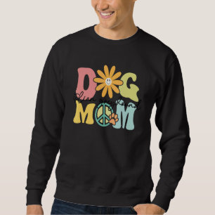 Sudadera Mamá Perro Groovy Galgo Italiano Mujer Mascota