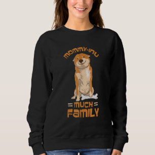 Sudadera Mamá Perro Shiba Inu Mamá Inu Mama Familia Combina