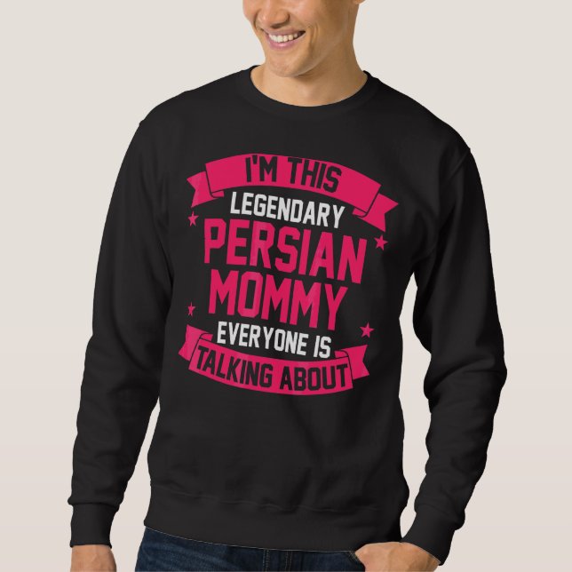 Sudadera Mamá persa (Anverso)