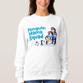 Sudadera mamá pingüina
