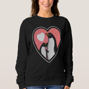Sudadera Mamá Pingüino Y Animal De Día de la Madre Mamá Mam
