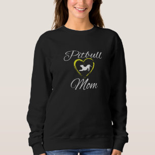 Sudadera Mamá Pitbull Perrita Perra Pit Bull Mamá Amo A Mi