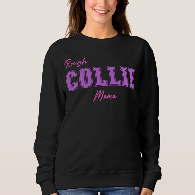Sudadera Mamá Rough Collie (Anverso)