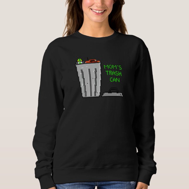 Sudadera Mamá S Trash Can (Anverso)