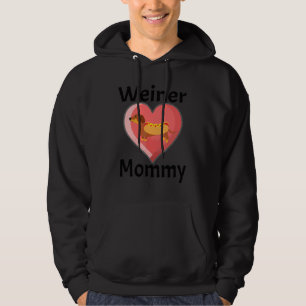 Sudadera Mamá Salchicha Dachshund Perrito Corazón Amor Mari