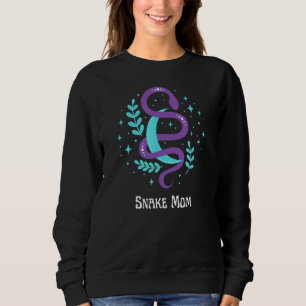 Sudadera Mamá serpiente Mascota reptile luna de serpiente f