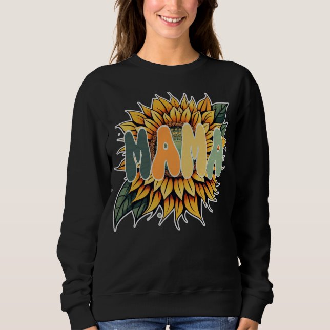 Sudadera MAMA Sunflower (Anverso)