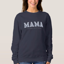 Sudadera Mama Sweater, Blue Floral