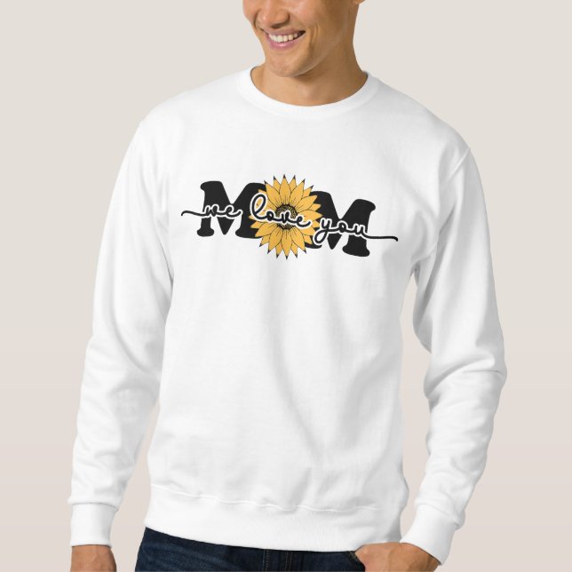 Sudadera Mamá te amo - Día de la Madre (Anverso)