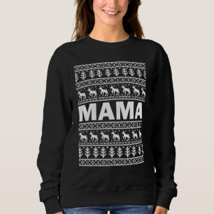 Sudadera Mama UGLY Navidades coincidiendo con vacaciones de