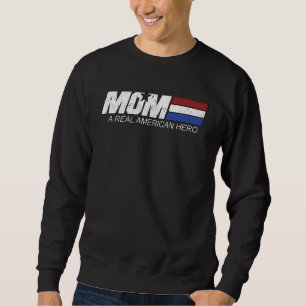 Sudadera Mamá Un verdadero héroe norteamericano, la fiesta
