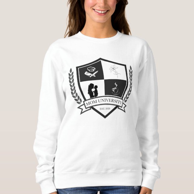 Sudadera Mamá Universidad Est. 2020 (Anverso)