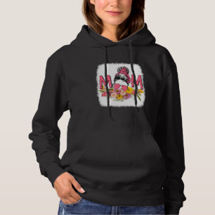 Sudadera Mamá vive desordenada harina de bollo morena feliz