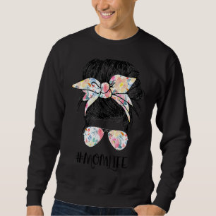 Sudadera Mamá vive desordenada y divertida fiesta de la mad