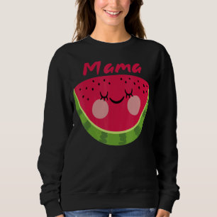 Sudadera Mama Watermelon Summer Fruit Gran Día de la Madre