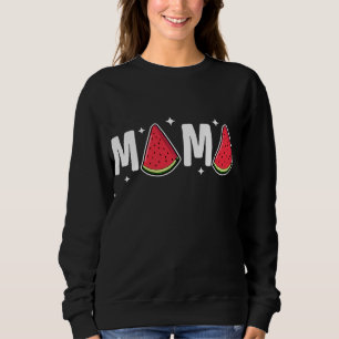 Sudadera Mama Watermelon Summer Fruit Watermelous Moth
