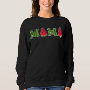 Sudadera Mama Watermelon Summer Fruit Watermelous Moth