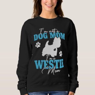 Sudadera Mamá Westie para mujeres Día de la Madre