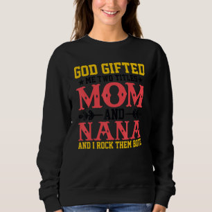 Sudadera Mamá Y Abuela Cita Humor Familiar Texto 6